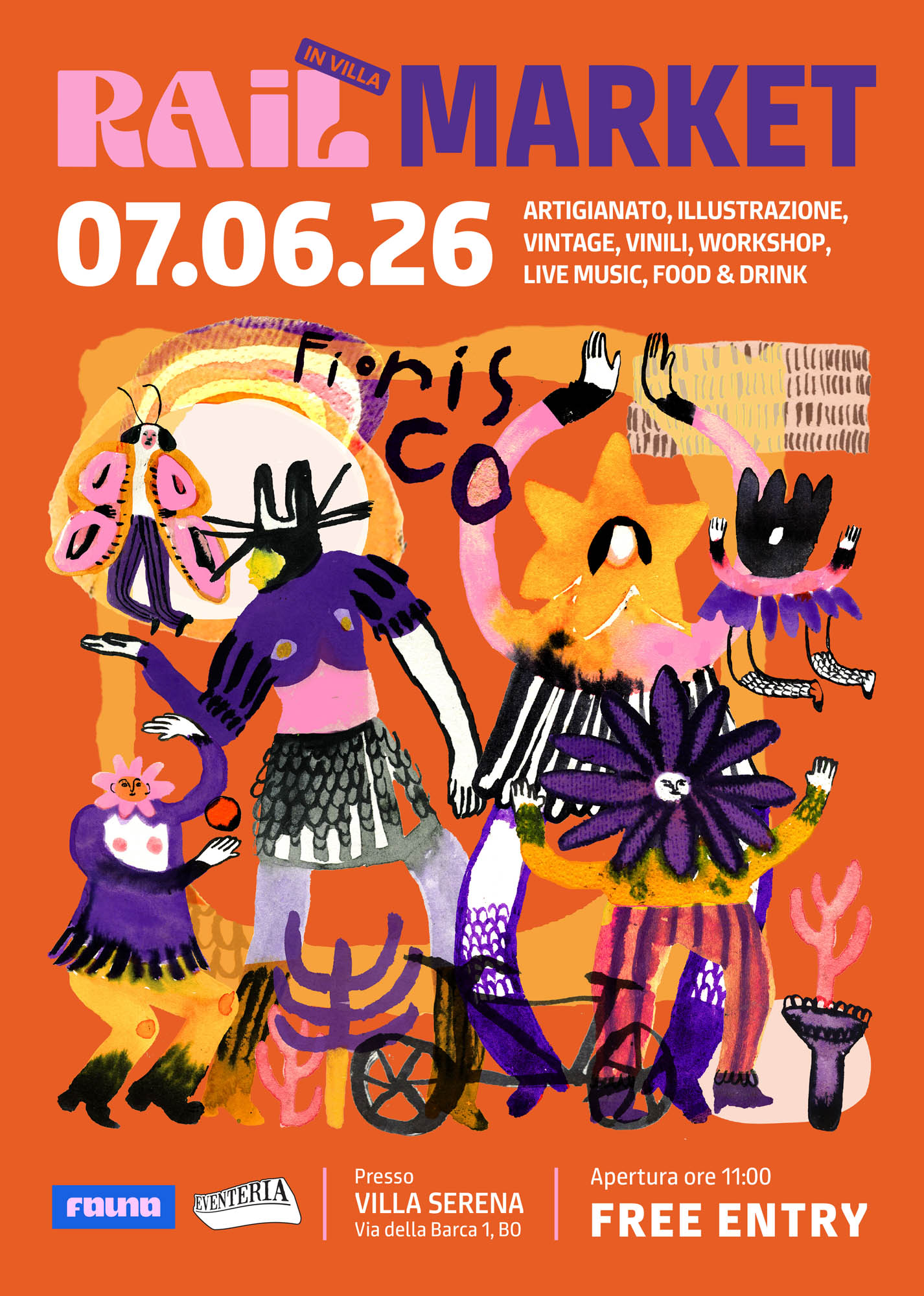 Rail in Villa - 7 giugno 2026 - artwork by Martina Rotondo