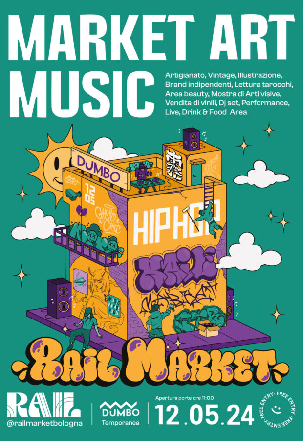 Rail Market - 12 Maggio 2024 - artwork by Elektra Boms