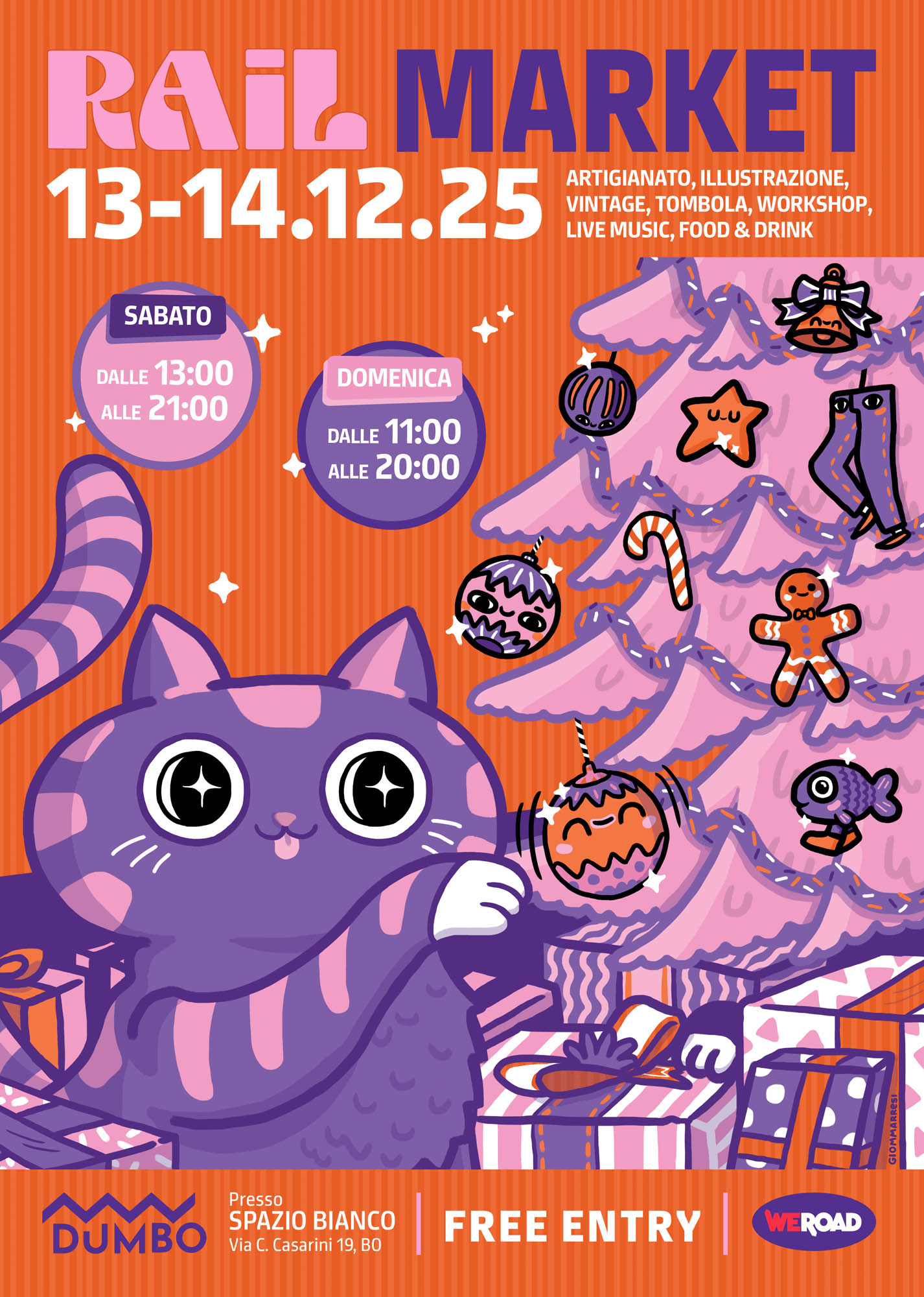 Rail Market - 13/14 Dicembre 2025 - artwork by Giommarresi