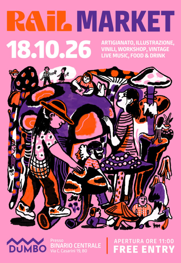 Rail Market - 18 OTTOBRE 2026 - artwork by Eleonora Castagna