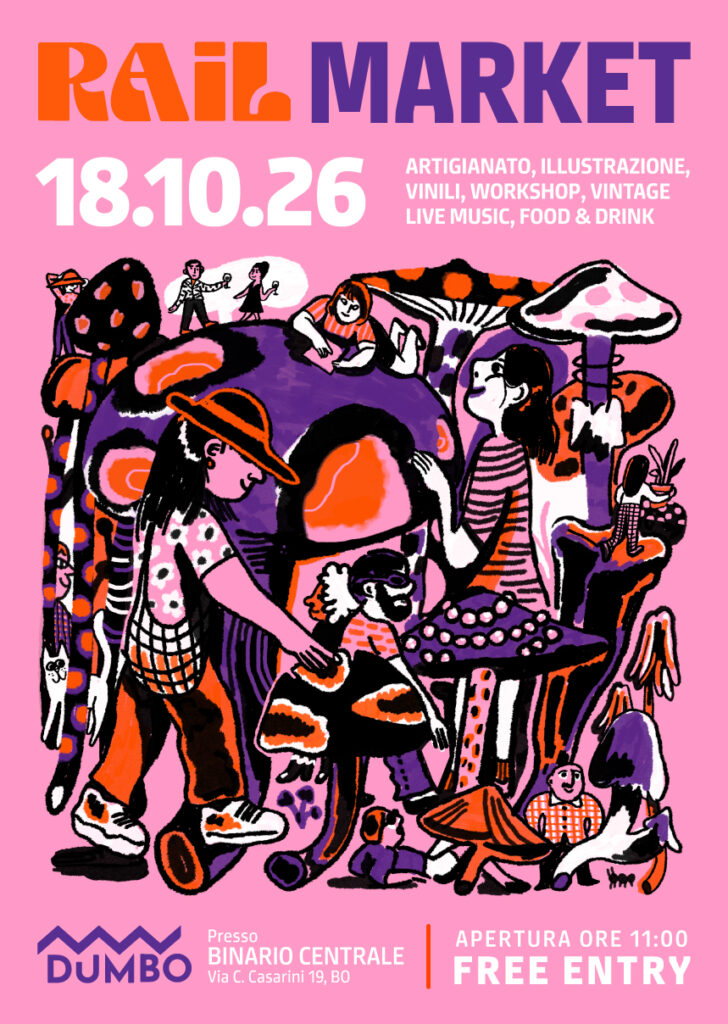 Rail Market - 18 OTTOBRE 2026 - artwork by Eleonora Castagna